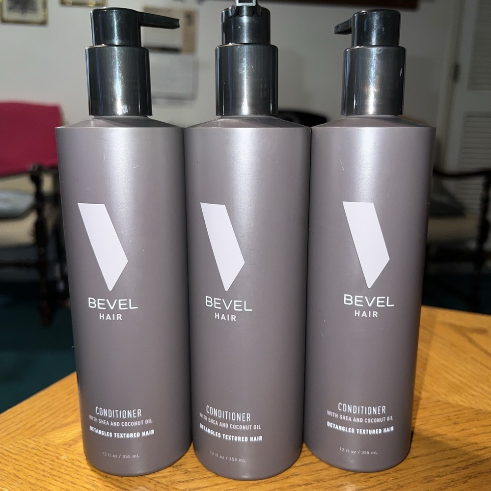 Bevel Sulfate Free Men's Conditioner for Textured Hair With Shea & Coconut Oil